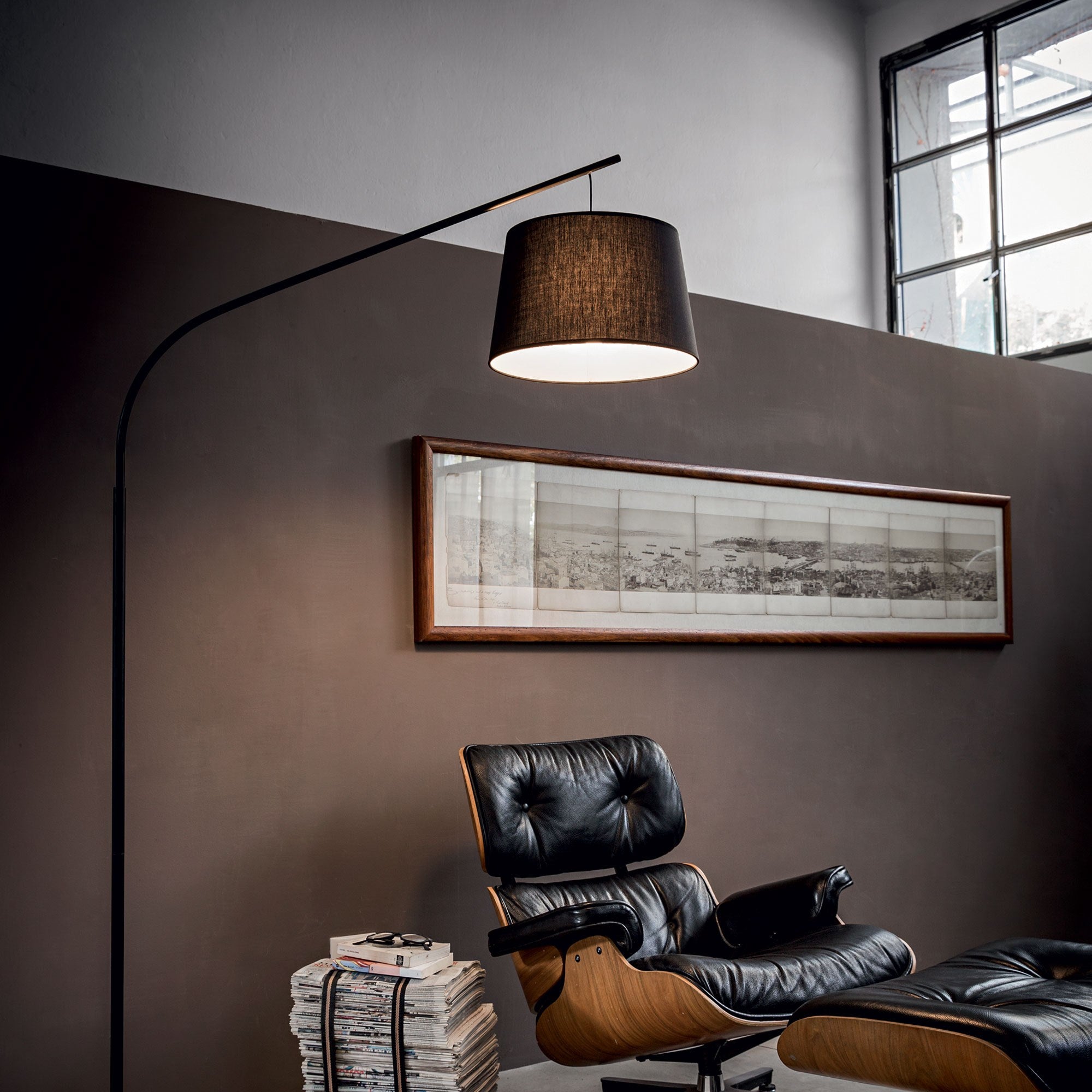 Daddy PT1 – Lampada da terra ad arco | Ideal Lux