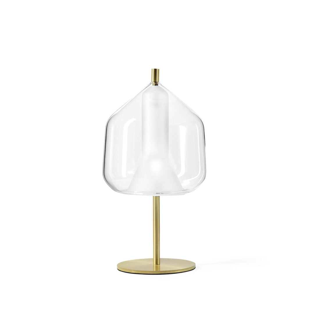 Miloox - X-RAY Lampada da Tavolo Color Rame o Trasparente