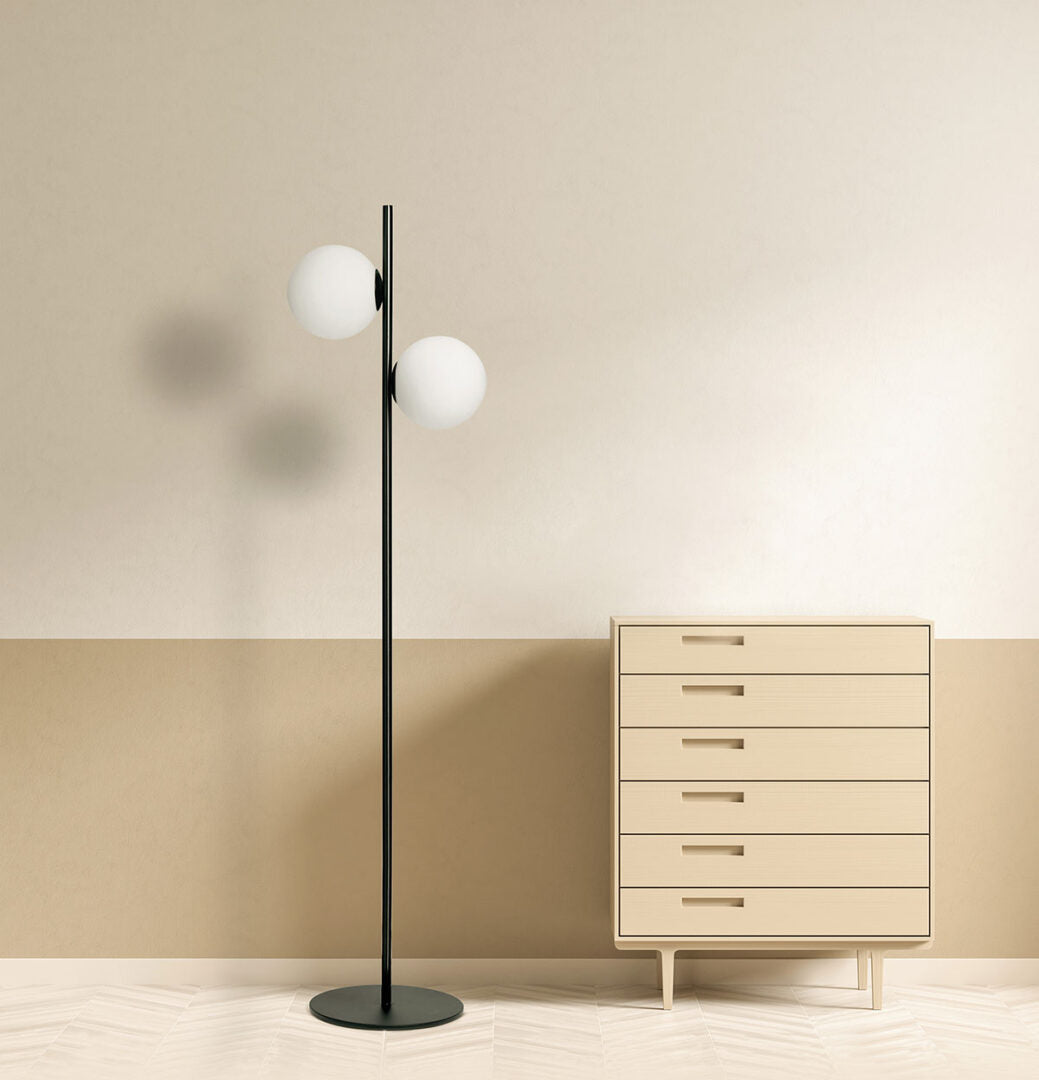 Miloox - Jugen Lampada da Terra 1 o 2 Luci