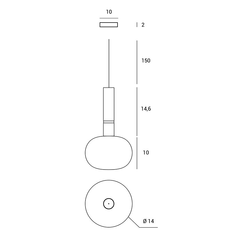Miloox – Mose Sospensione Small