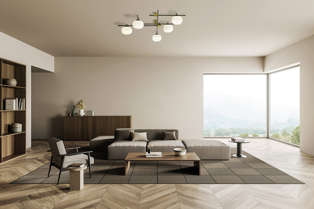 Miloox - Lingotto - 1744.348 - Plafoniera 5 Luci