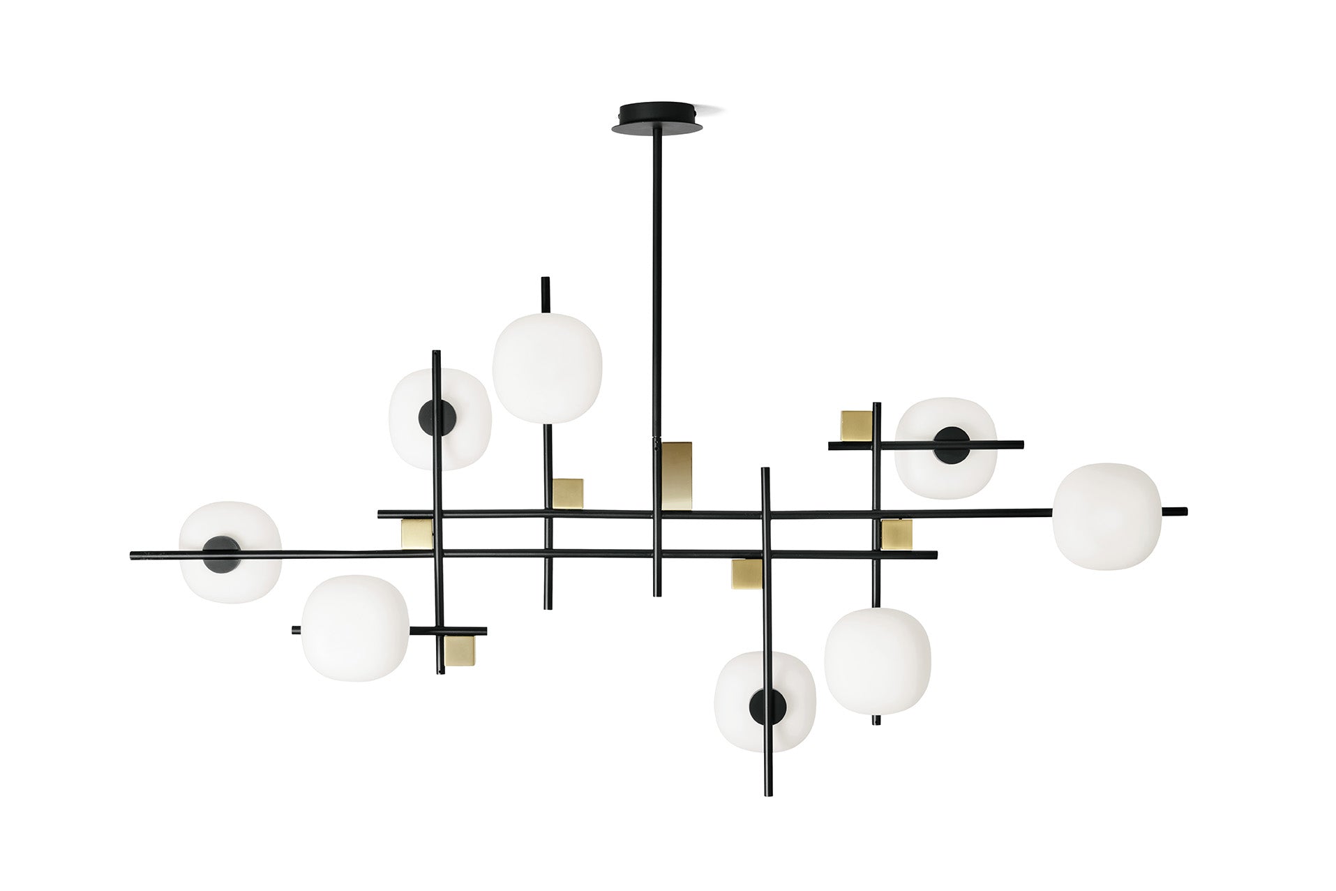 Miloox - Lingotto - 1744.351 - Lampada sospensione 8 Luci