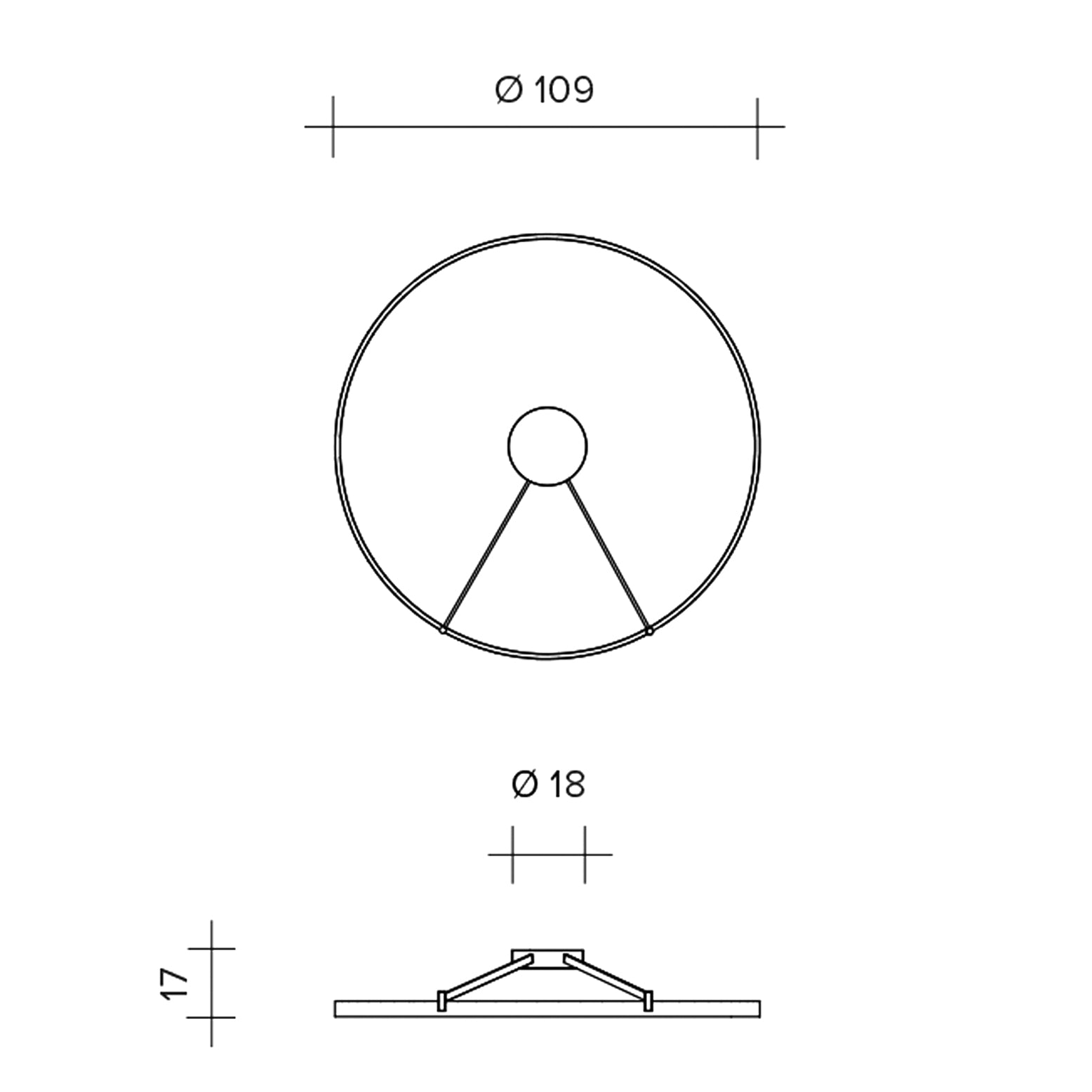 Sforzin Urban - Anello - Plafoniera D.109
