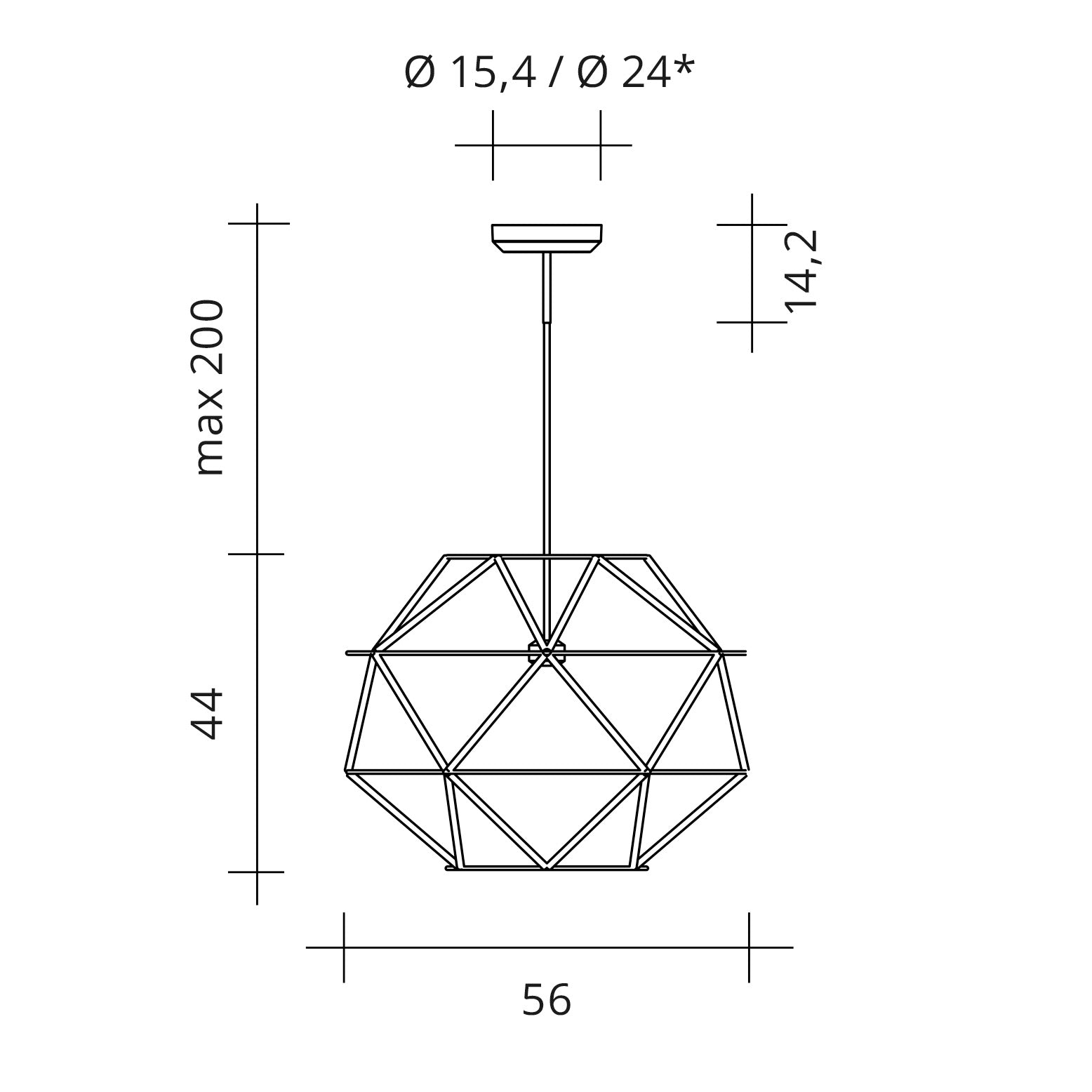 Sforzin Urban - Euclide - Sospensione On/Off