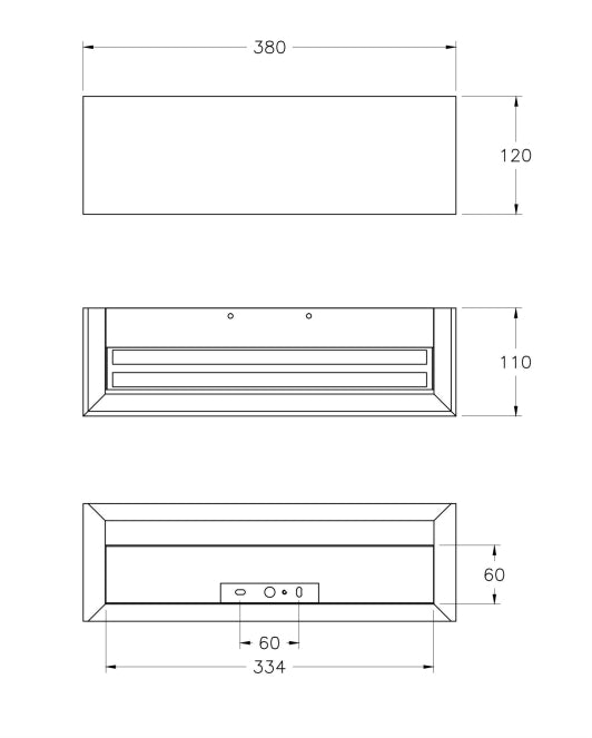 Fabas Luce Badia 3383-21-215 – Applique LED 16W in legno di quercia