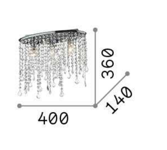 Ideal Lux - RAIN - Plafoniera