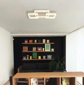 Plafoniera ZARA Globo Lighting LED con Tre Quadrati Sovrapposti