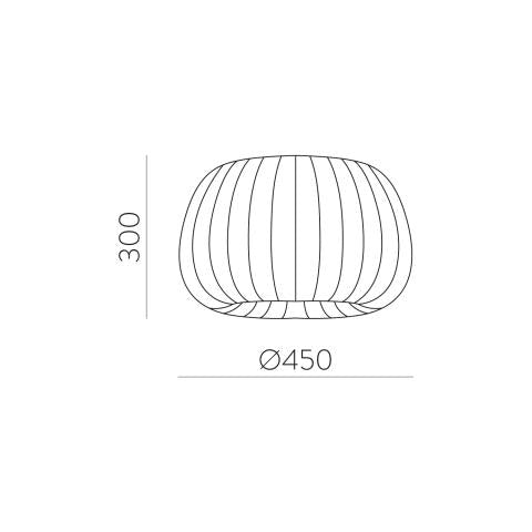 Mirta Sospensione con Kit Incasso 2,5 mt