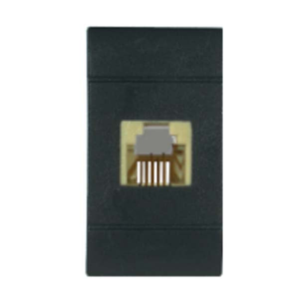 Univel Evolution - 6461.64 - Presa RJ11 antracite