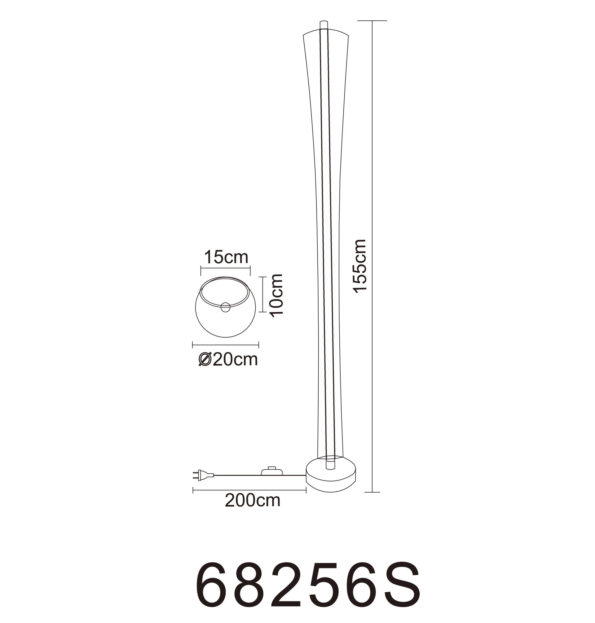 Globo Lighting - MALINDA – Lampada da Terra