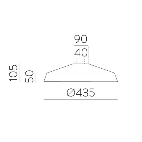 ACB - Sospensione Evelyn – Kit 2,5 metri