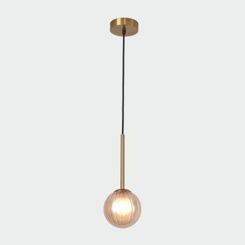 Doris Sospensione 1 Luce con Diffusore in Vetro | ACB