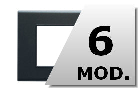 Univel Evolution - Placca 9014.B - Carrée - Colore Bianco