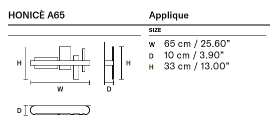 HONICÉ A65 – Masiero Dimore