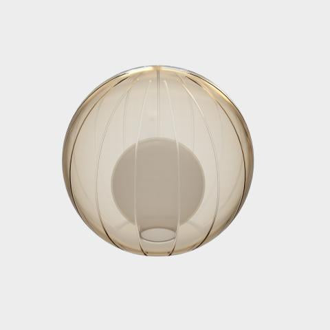 Doris Applique 4 Luci con Diffusori in Vetro Ø12 cm | ACB