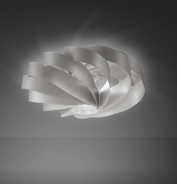 Linea Zero - Flat New Plafoniera - Silver, New Gold, Copper, Pink Metal