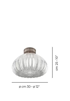 Diamante - Plafoniera PL G - Vistosi