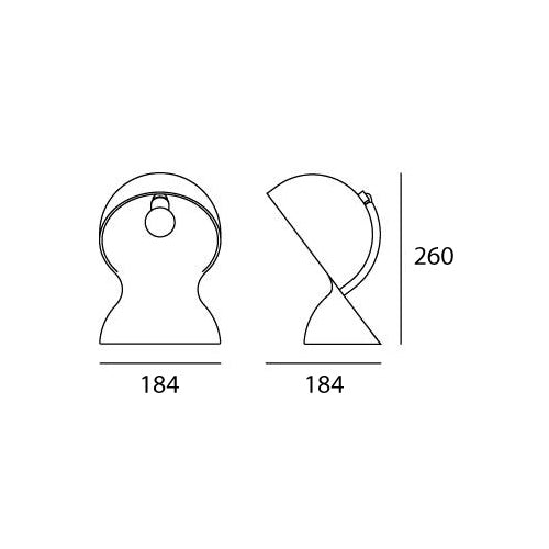 Artemide - Dalù - Lampada da Tavolo