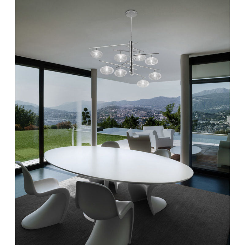 Metal Lux - Dolce Sospensione 8 Luci