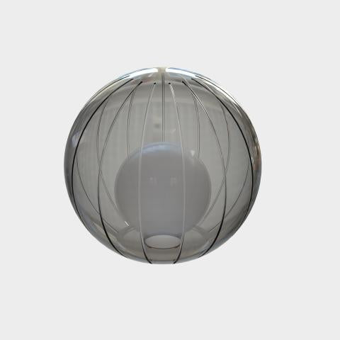 Doris Applique 4 Luci con Diffusori in Vetro Ø12 cm | ACB