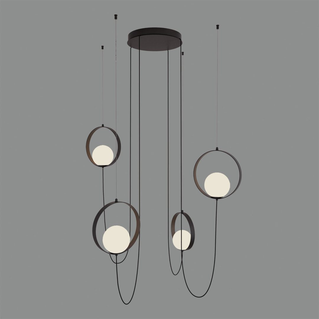 Halo - Lampadario 4 Luci