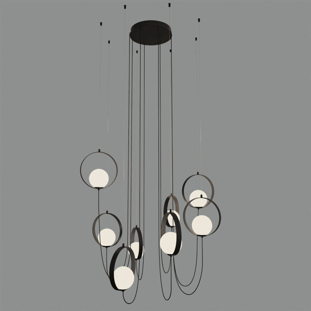 ACB - Halo - Lampadario 8 Luci