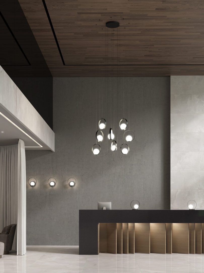 ACB - Halo - Lampadario 8 Luci