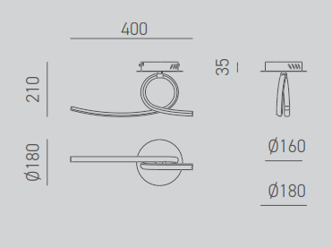 Gea Luce – Tosca - Applique