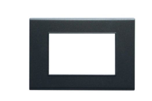 Univel Evolution - Placca 9013.AT - Carrée - Colore Antracite