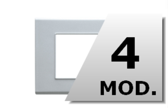 Univel Evolution - Placca 9014.B - Carrée - Colore Bianco