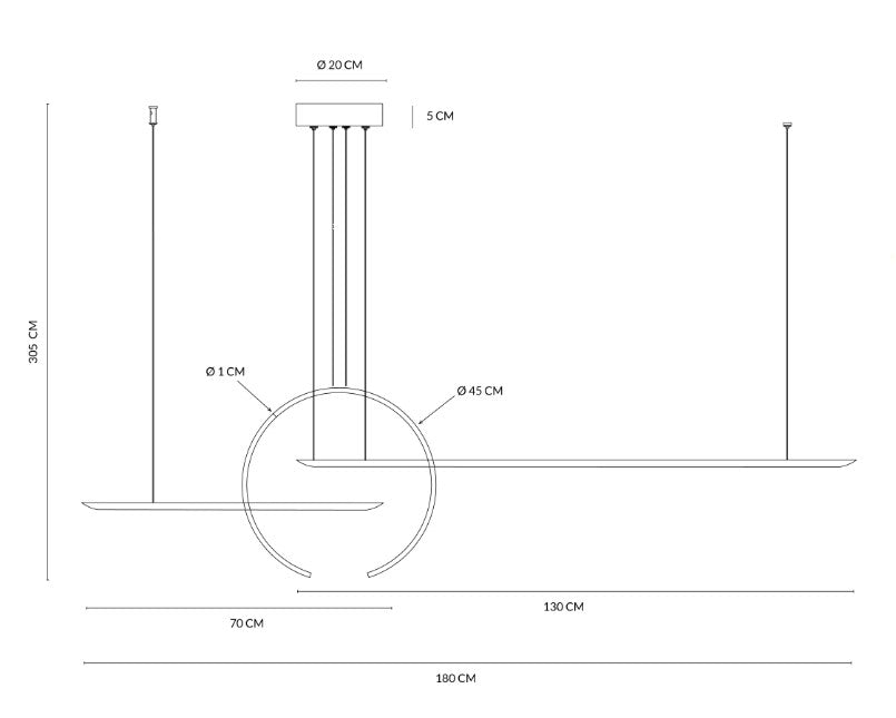 Vivida -IN & OUT - Sospensione