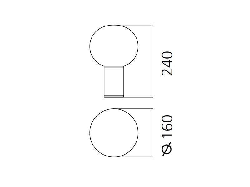 Laguna Tavolo bronzo satinato - Artemide