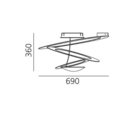 Artemide - Pirce Mini Led Ceiling