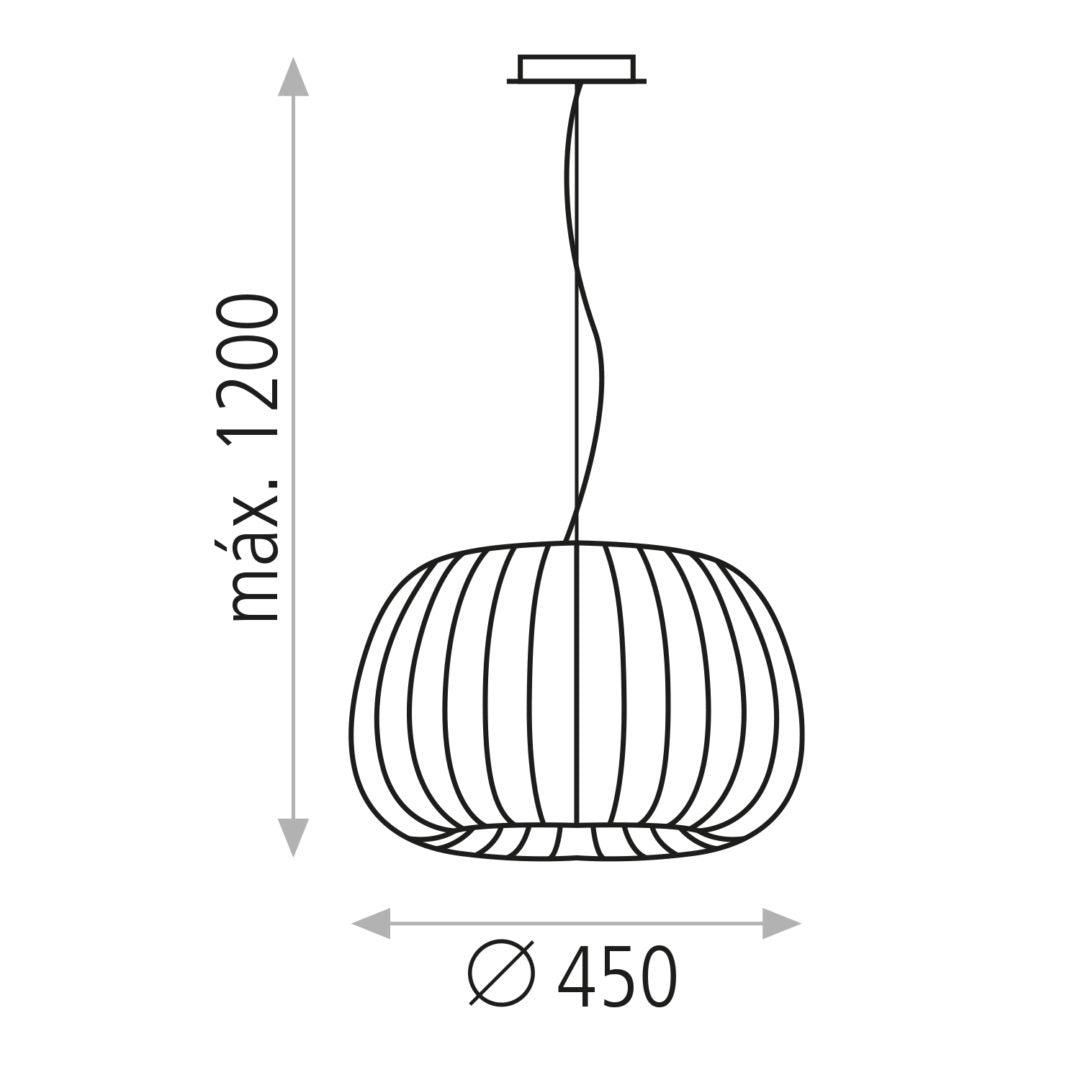 ACB - Mirta Bianco - Lampadario