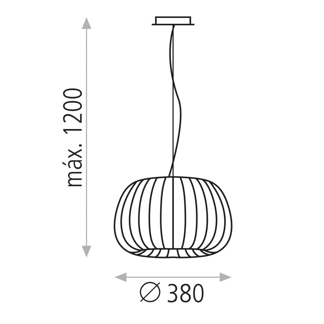 ACB - Mirta Bianco - Lampadario