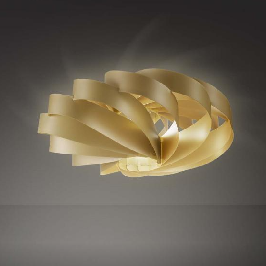 Linea Zero - Flat New Plafoniera - Silver, New Gold, Copper, Pink Metal
