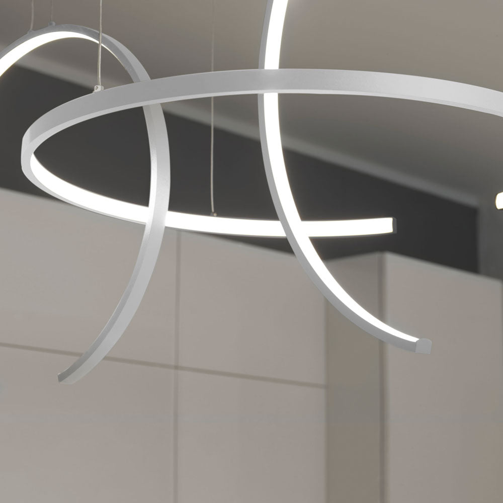 Vivida - Olympic Orizzontale 80W - Sospensione 3000K - 4000K