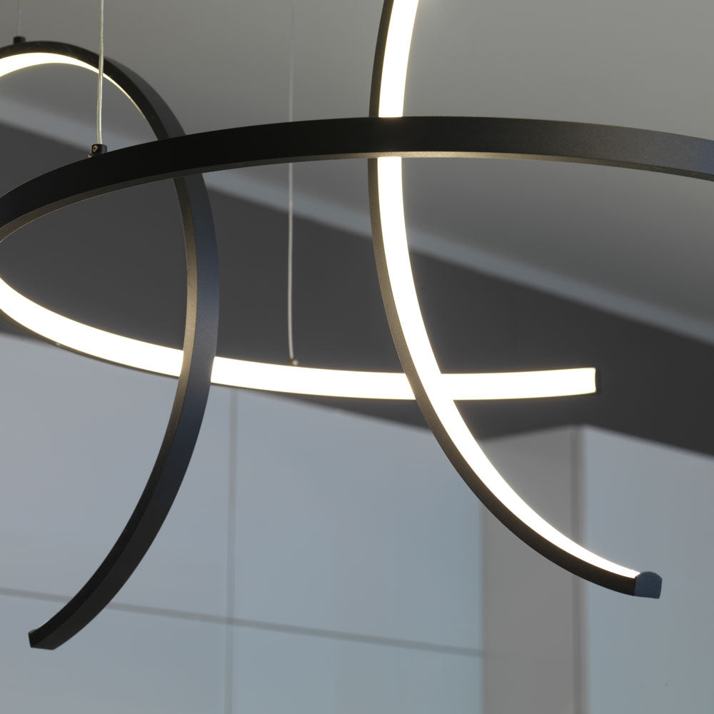 Vivida - Olympic Orizzontale 80W - Sospensione 3000K - 4000K