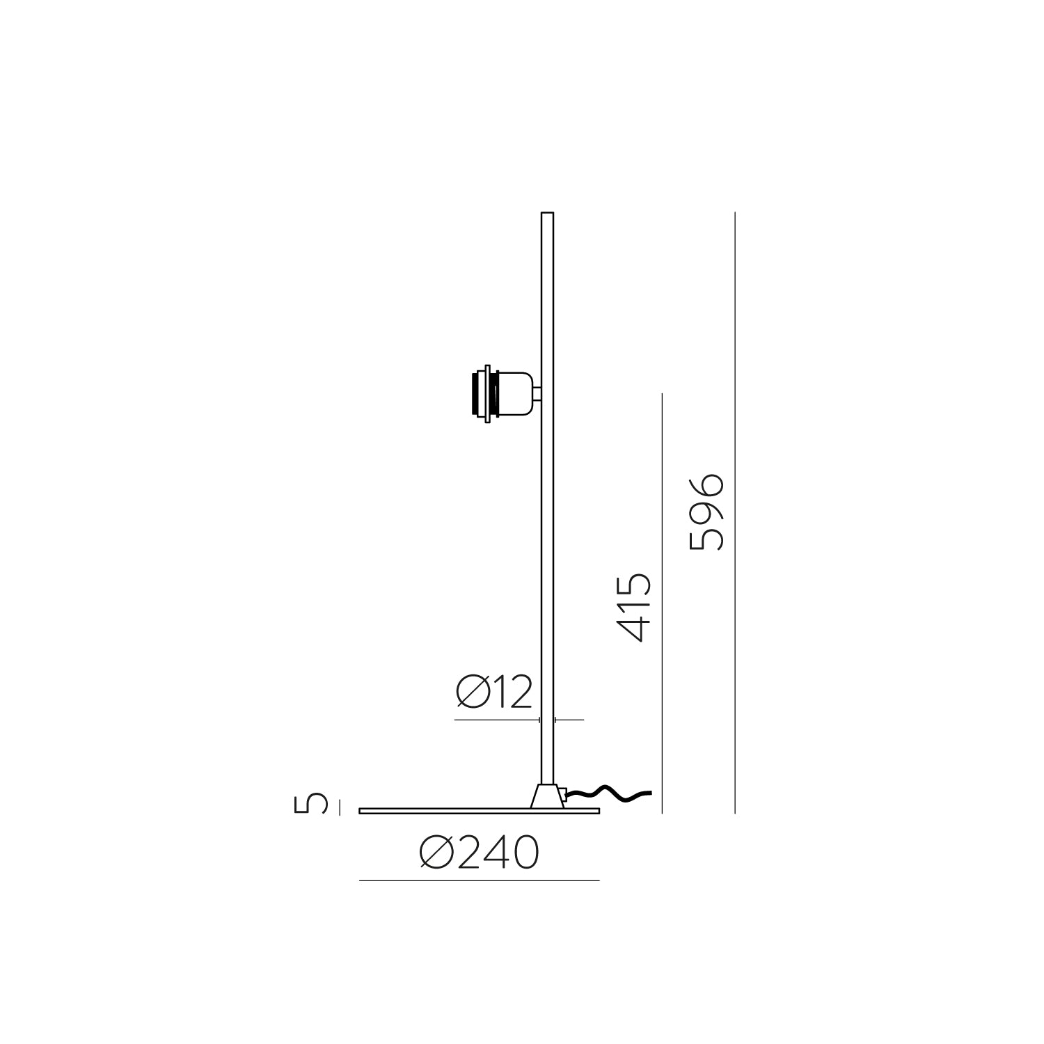 ACB - Pamela Lampada da Tavolo Malacca