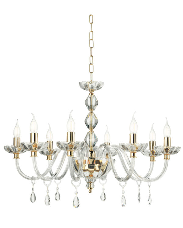 Ondaluce - Brigida oro - Lampadario