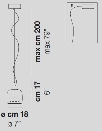 JUBE SP S - Vistosi - Sospensione