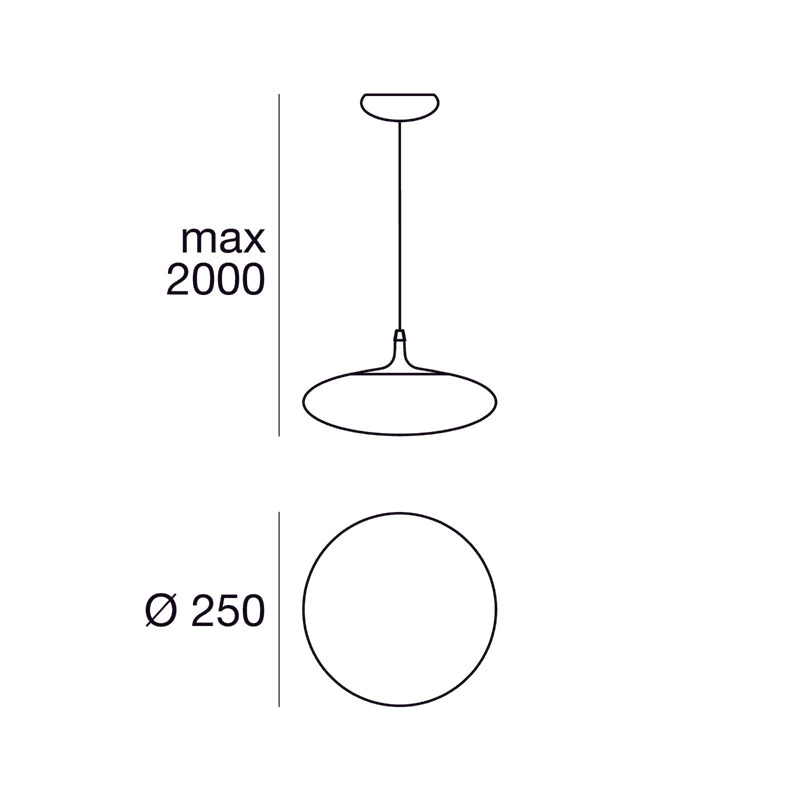 Squash_P - Sospensione Led