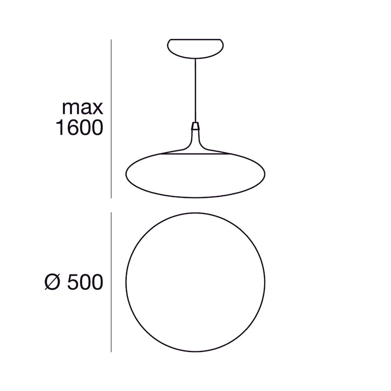 Squash_P - Sospensione Led
