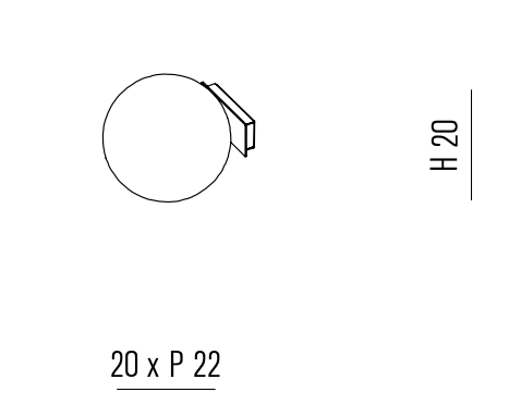 Metal Lux - Estro - Applique