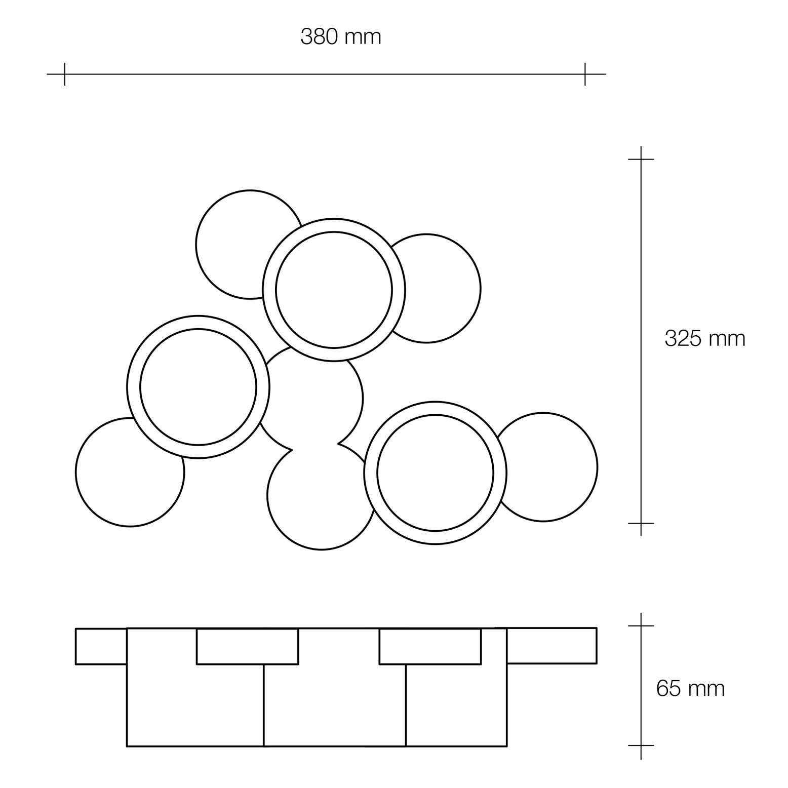 Sforzin Tecnico Chio – T262 / T263 / T264 - Plafoniera