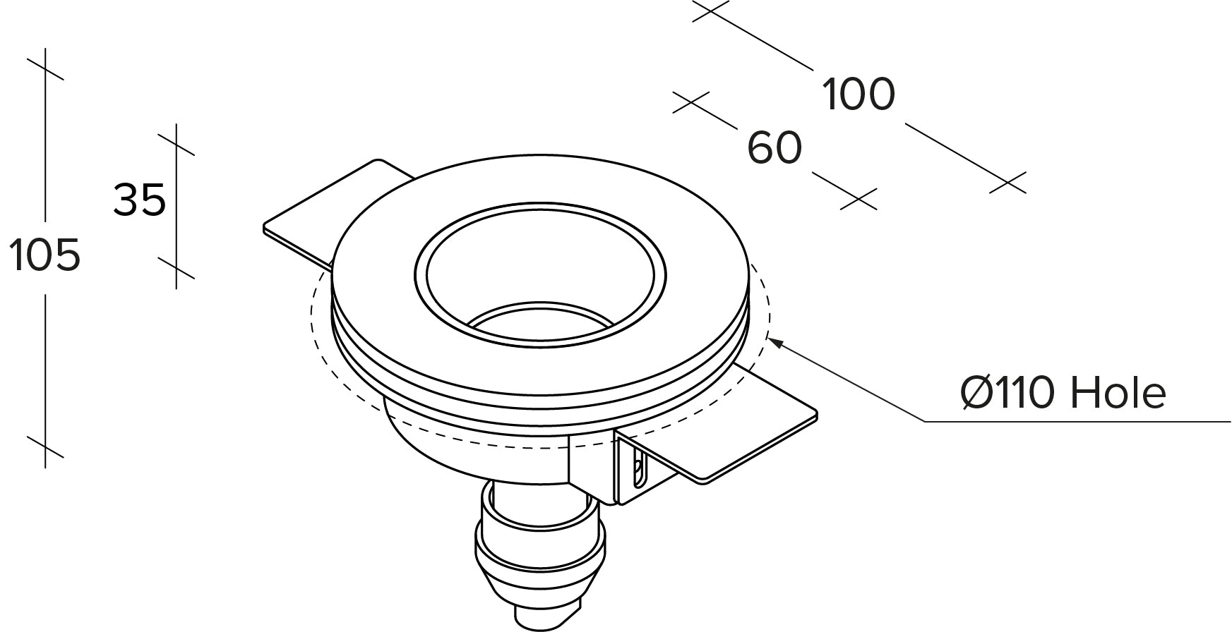 Sforzin Tecnico - Thessaly Raso - Faretto Da incasso