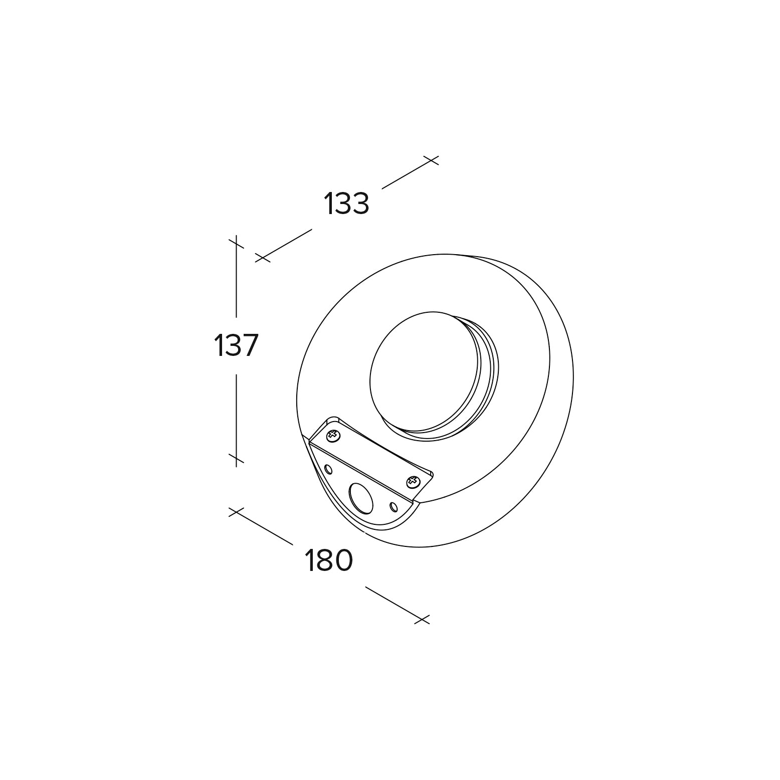 Sforzin Tecnico - Patra - Applique in gesso
