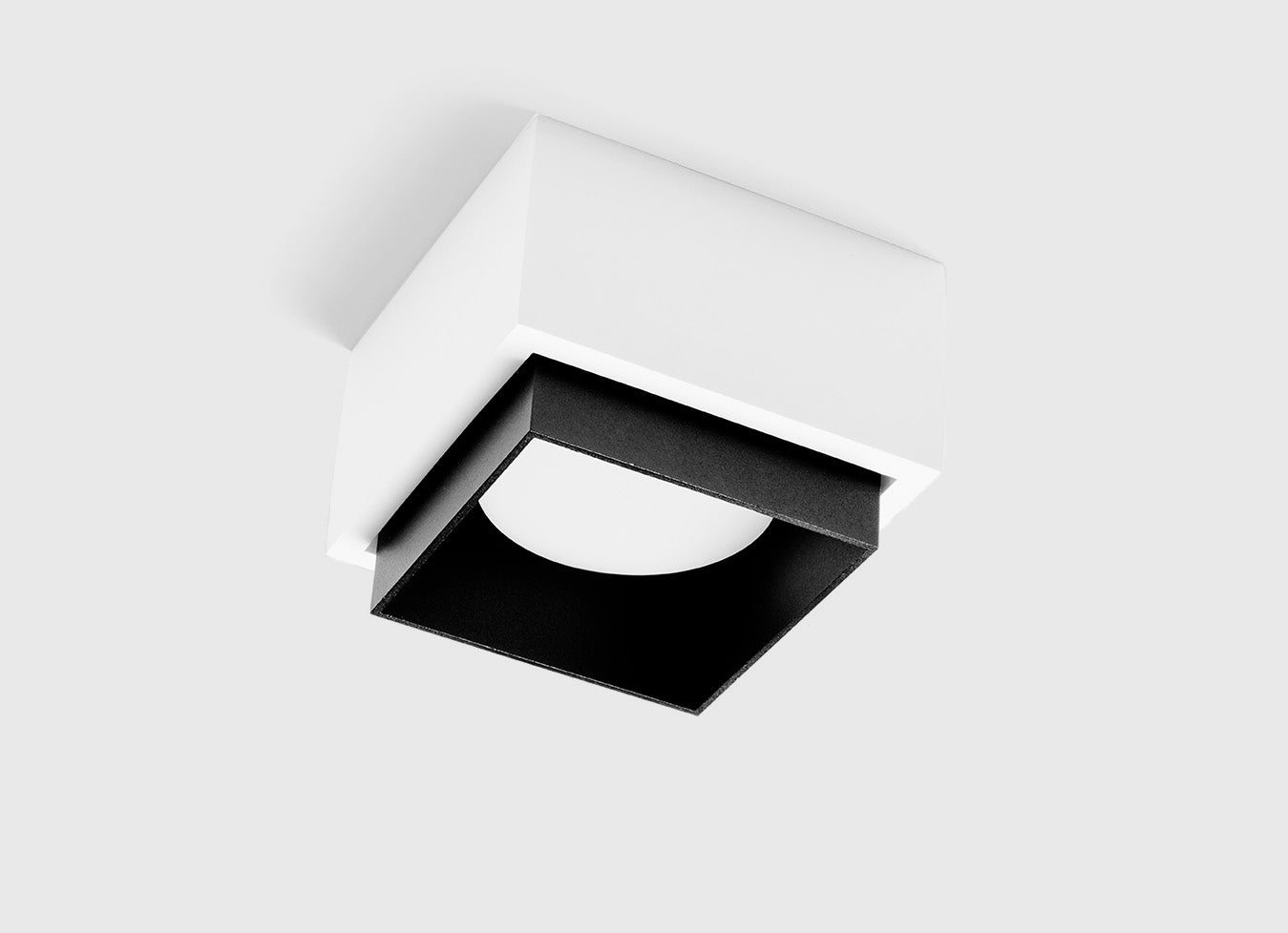 Sforzin Tecnico - Syme Quadrata - Lampada da Soffitto in Gesso