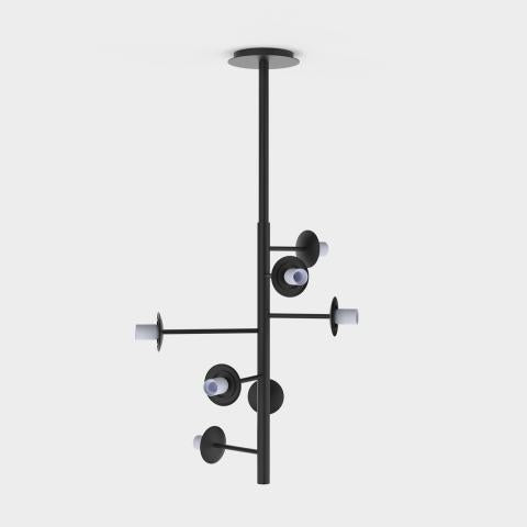 Parma Sospensione 7 Luci con Diffusori Decorativi Ø180 mm | ACB