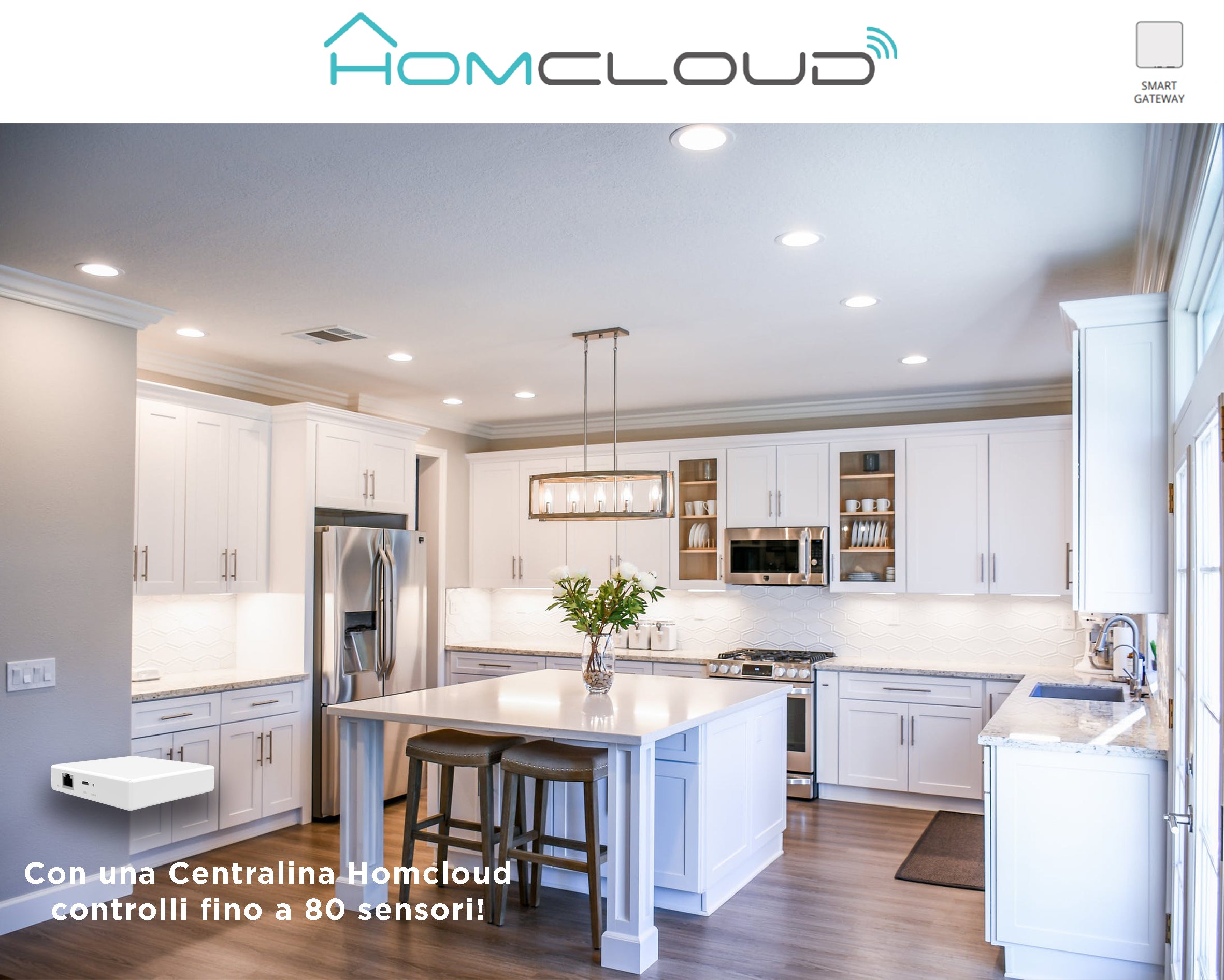 Home Cloud - Centralina / Hub Intelligente Zigbee